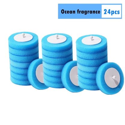 Disposable Toilet Brush with Replaceable Cleaning Heads