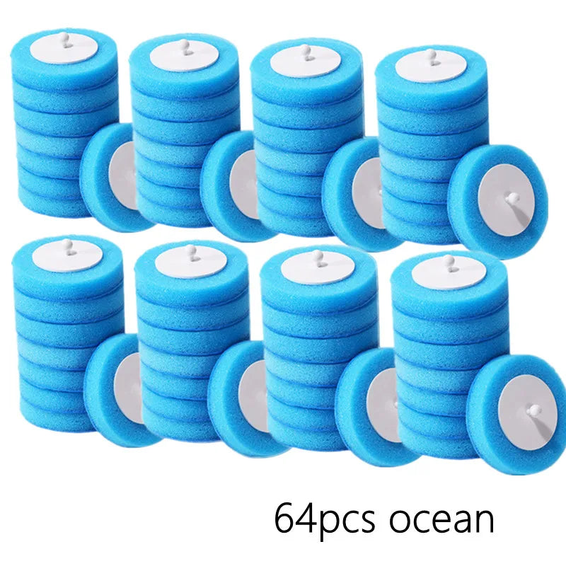 Disposable Toilet Brush Replacement Heads (3 Colors)