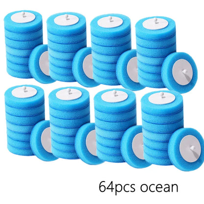 Disposable Toilet Brush Replacement Heads (3 Colors)