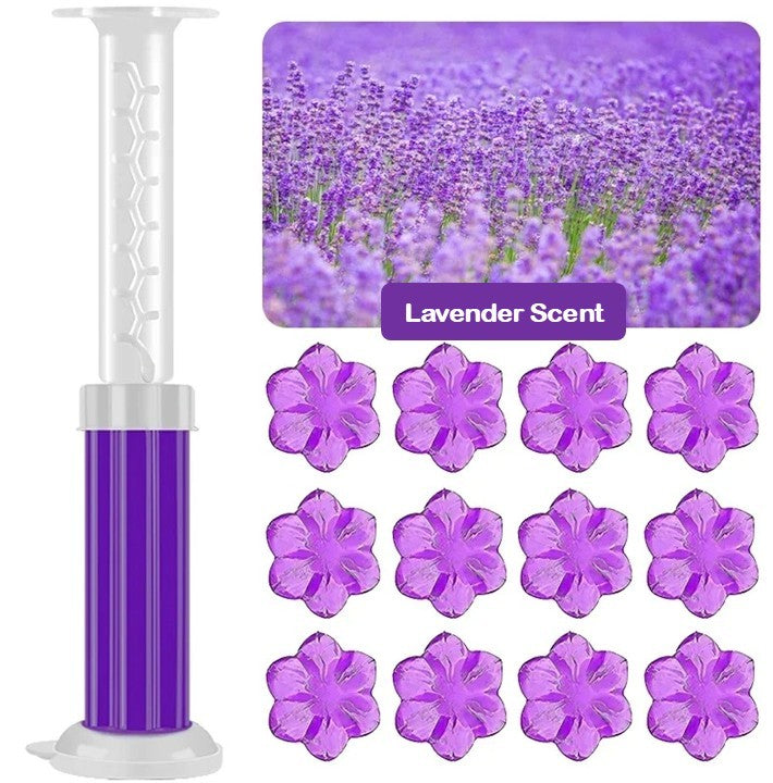 Flower Shaped Toilet Gel Fresheners