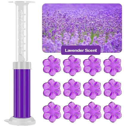 Flower Shaped Toilet Gel Fresheners