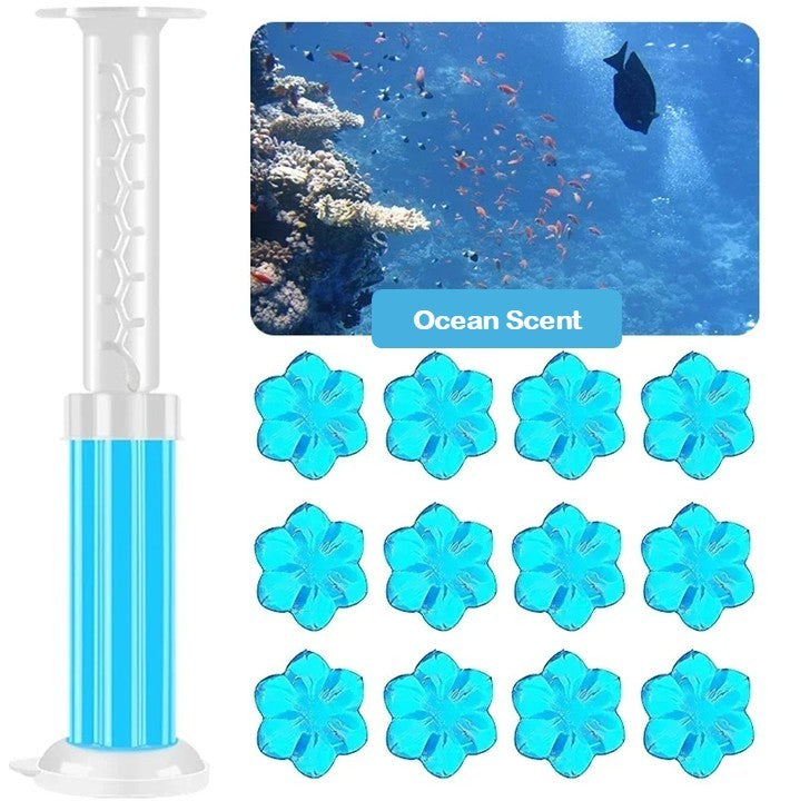 Flower Shaped Toilet Gel Fresheners