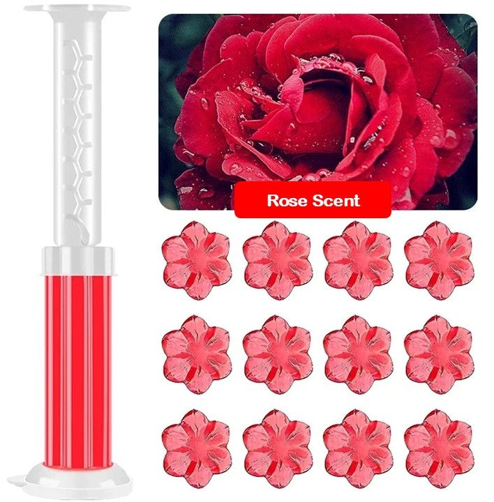 Flower Shaped Toilet Gel Fresheners